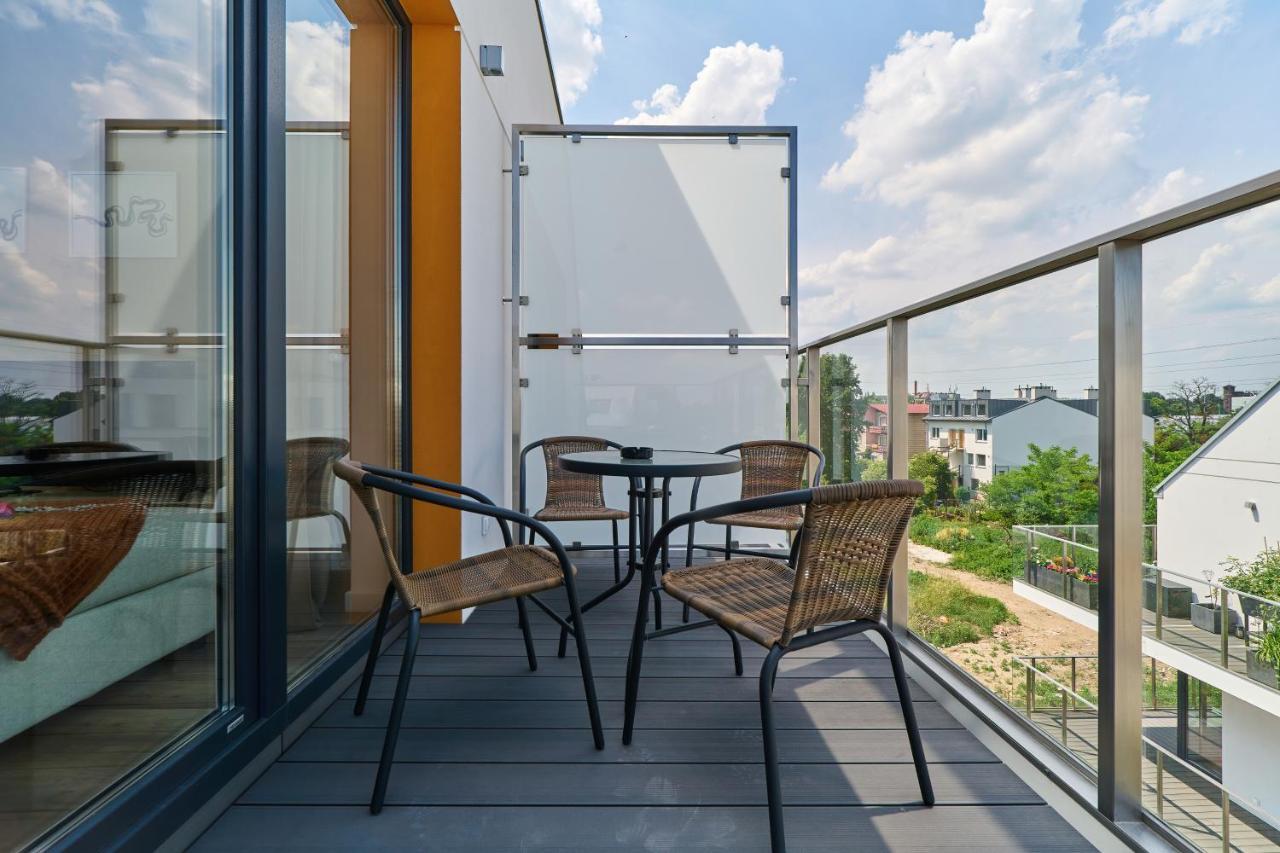 Villa Nova Lux Apartment Wroclaw Kowale By Noclegi Renters Dış mekan fotoğraf